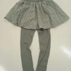カーキアースミュージックエコロジー刺繍スカートとレギンスセットのサムネイル