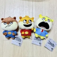 【新品】にしむらゆうじ こねずみ　カバンに付けられるぬいぐるみ 3体セット