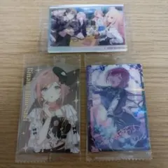 姫崎莉波　3枚　学マス　学園アイドルマスター ウエハース カード