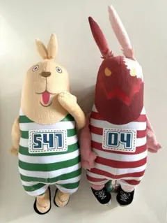 ウサビッチ 541 & 04 ストライプぬいぐるみセット - メルカリ