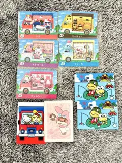 あつまれどうぶつの森　amiiboカード　サンリオ　5種類