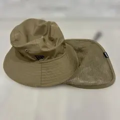 ★美品★ニューエラ ジュニア アドベンチャーライト サンシェードハット カーキのサムネイル