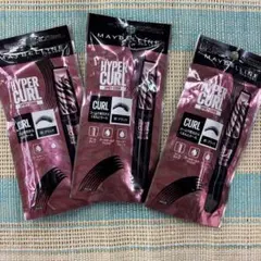ラスト メイベリンボリュームエクスプレスハイパーカールスパイキーコーム　3本 メイベリン（MAYBELLINE NEW YORK） マスカラ ボリューム エクスプレス