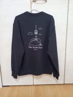 未使用THE NORTH FACE 韓国限定トレーナーMサイズ　ダークグレー
