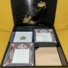 1805 古伊万里 錦万葉 松花堂 和食弁当 5個セット 龍峰窯 - メルカリ