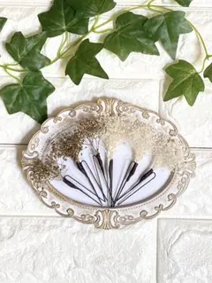 髪飾り かすみ草  卒業式・袴・和装・成人式・前撮り・結婚式 ヘアアクセサリー