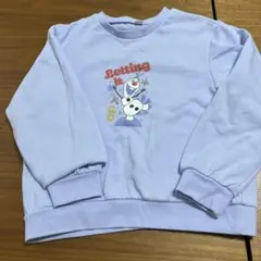 オラフ トレーナー ライトブルー 子供服130