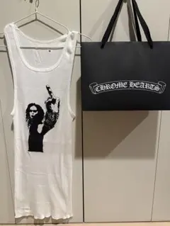 新品•未使用✨CHROME HEARTS リチャードタンクトップ M ホワイトのサムネイル