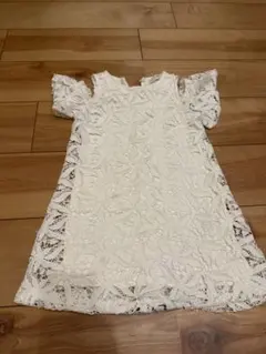 ZARA Kids ザラキッズ 総レースワンピース 110cm ホワイト