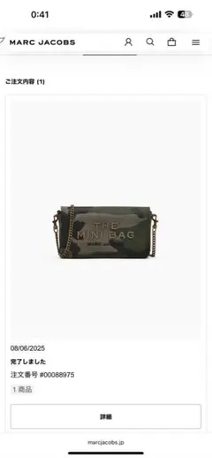 MARC JACOBS▶︎ミニバッグ