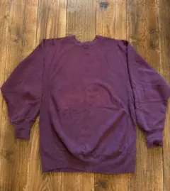 鬼フェード❗️ USA製 90's Champion リバースウィーブ スウェット チャンピオン リバースウィーブ USA製 90s 目無し 赤 XL 鬼フェード