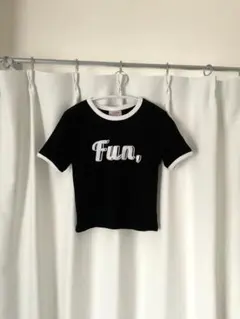 rolarola 半袖Tシャツ ブラック