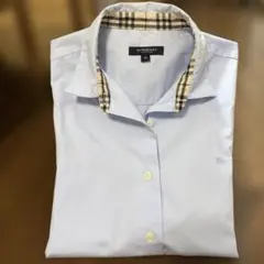 Burberry 半袖シャツ ライトブルー