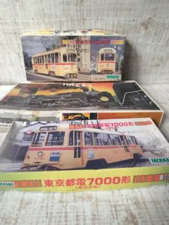 東京都電7000形　　　　　（第3次車） MODEMO】都電荒川線7000形（7010号・更新車•花電車）2022年7月発売