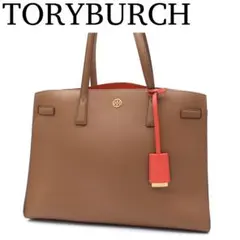 【美品】TORY BURCH WALKER サッチェル トートバッグ レザー