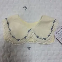 新品・未使用　ベビー用　花柄つけ襟