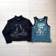 MEZZO PIANO メゾピアノ 120cm&130cm トップス 平成レトロ