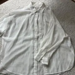 【最終値下げ】INGNI シアーシャツ ホワイト 長袖　夏服　リゾートのサムネイル