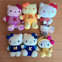 キティミミィぬいぐるみ まとめ売り レトロ サンリオ ハローキテ セット