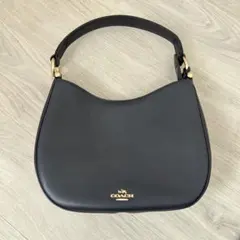 コーチノマドホーボー グラブタンレザー ネイビー