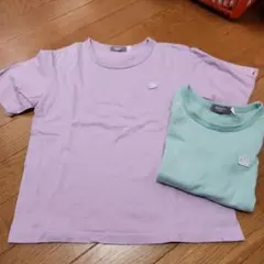 ベビドTシャツ 2枚セット110.130色違いのサムネイル
