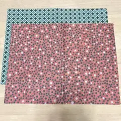 (C)ハンドメイド　ランチョンマットセット2枚セット　おおよそ30×40