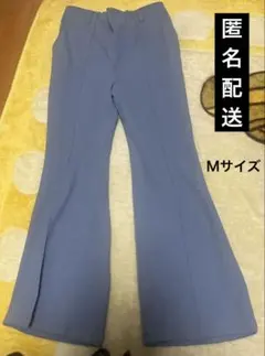 フレアパンツ ゴムウエスト