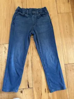 UNIQLO ヒートテック キッズ デニム ロングパンツ 150cm