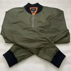 FOREVER 21 MENオリーブグリーン MA-1 ジャケット Mサイズ
