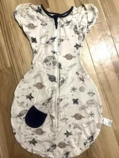 M 宇宙柄 スワドル前面ファスナー付き