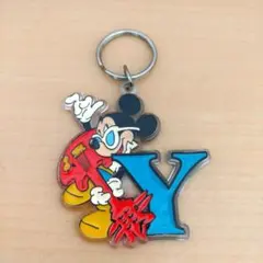 ミッキーマウス ヴィンテージ アクリルキーホルダー Y レア