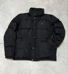 90s Polo Ralph Lauren ダウンジャケット ブラック M