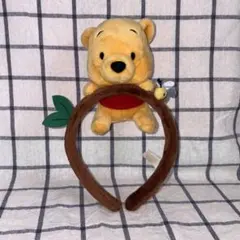 【1度のみ使用】ディズニー くまのプーさん カチューシャ