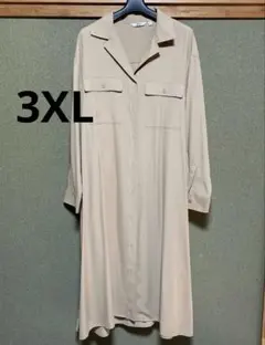 薄手ロングワンピース