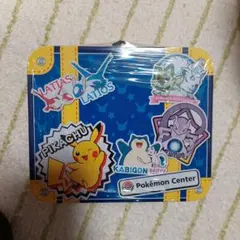 新品*トランク缶入り星型スナック　ポケモンセンタートラベル　シール付きのサムネイル