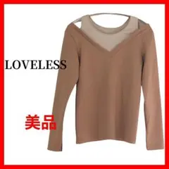 LOVELESS. ラブレス　Tシャツ　カットソー　Vネック　B1041のサムネイル