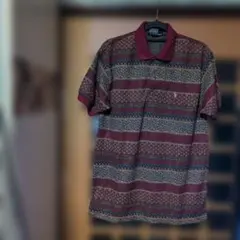 Polo by Ralph Lauren 総柄 ポロシャツ M