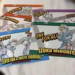 僕のヒーローアカデミア クリアファイル 5枚セット