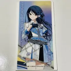 星乃一歌　アニメイト5周年　特典　しおり　プロセカ