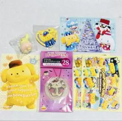 サンリオ カード くじ M'sアイドル 缶バッジ ポムポムプリン ハーモニー