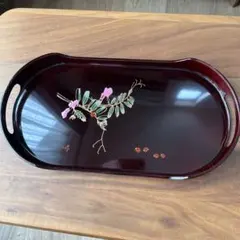高級本塗 誠美漆器 本金蒔絵 盆 トレー 箱入り 未使用 - メルカリ
