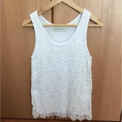 BEAUTY&YOUTH レースタンクトップ