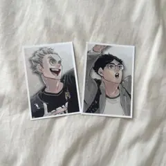 ハイキュー スナップカード 梟谷 木兎光太郎 赤葦京治