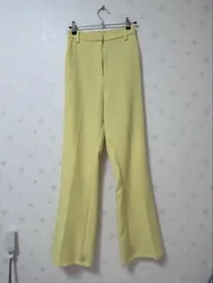 ウエストゴム ワイドパンツ