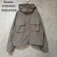 Kastane WHIMSIC チェック フード ブルゾン FREE ジャケットのサムネイル