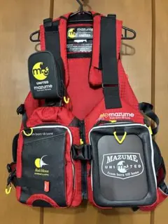 mazume Red-Mon Extreme フィッシングジャケット MAZUME (マズメ) ライフジャケット RED-MOON EXTREME LJ5TH