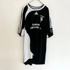 Tシャツ 丸首 半袖 バイカラー L 黒 白 ユニフォーム スポーツゲームシャツ