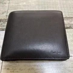Paul Smith 二つ折り財布 ブラック レザー