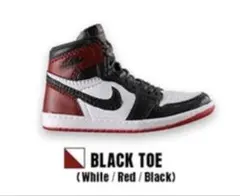 NIKE Air Jordan 1 High 85 BLACK TOEミニチュア