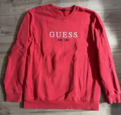 GUESS EST. 1981 レッド トレーナー